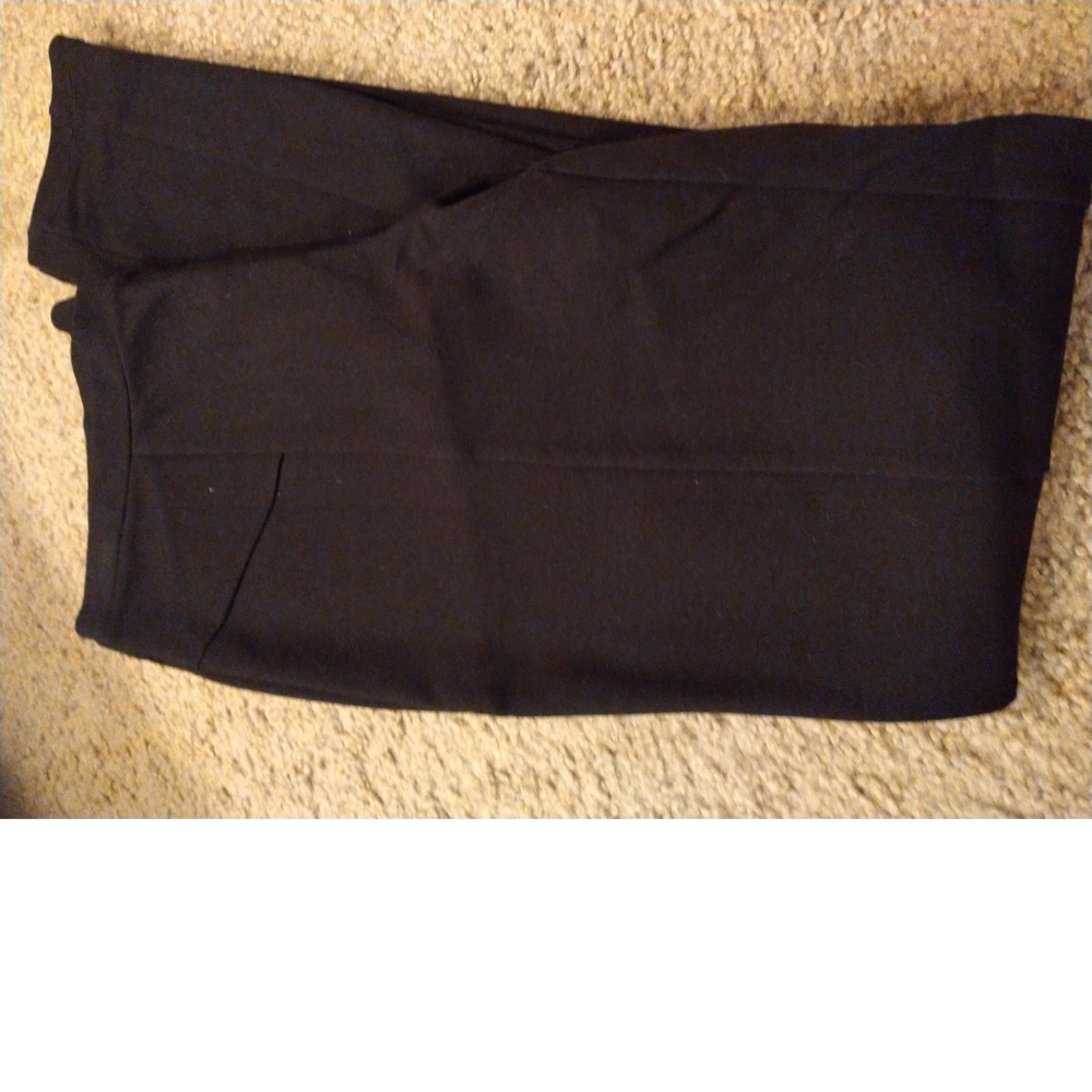 KATE & MALLORY DESIGNS BLACK PANTS SIZE L - PULL ON